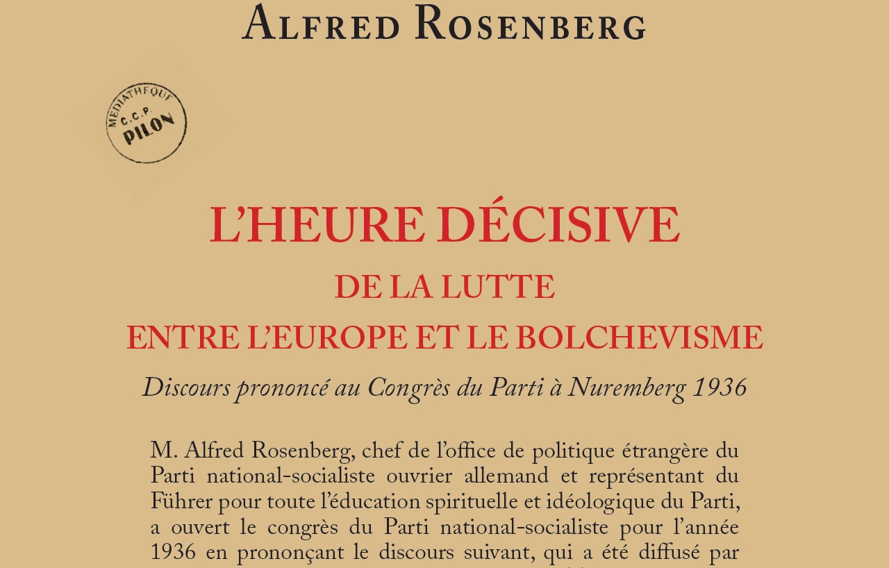 Rosenberg Alfred L'heure décisive de la lutte entre l'Europe et le bolchevisme.jpg
